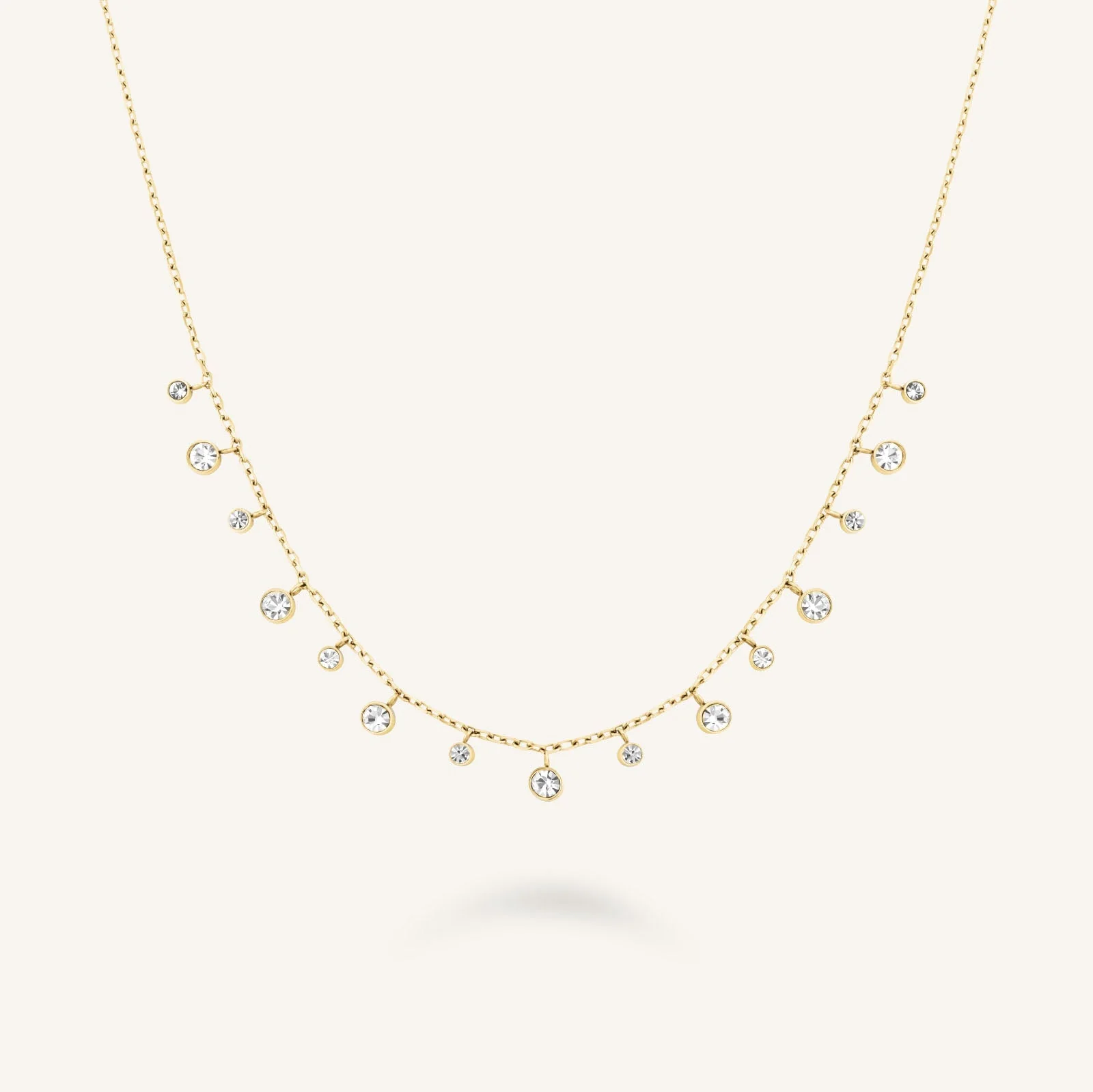 Multi-Crystal Necklace