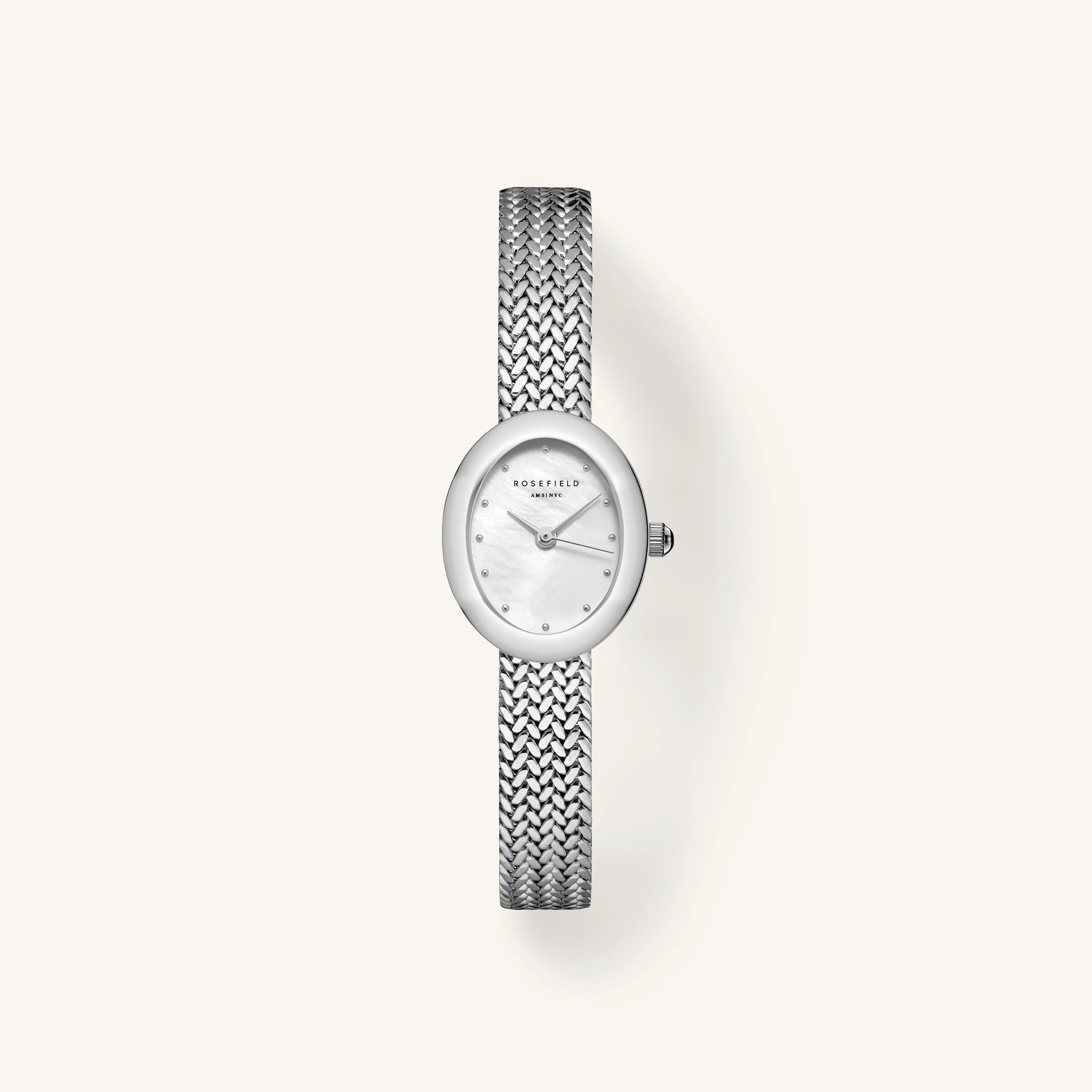 Mini Oval Silver