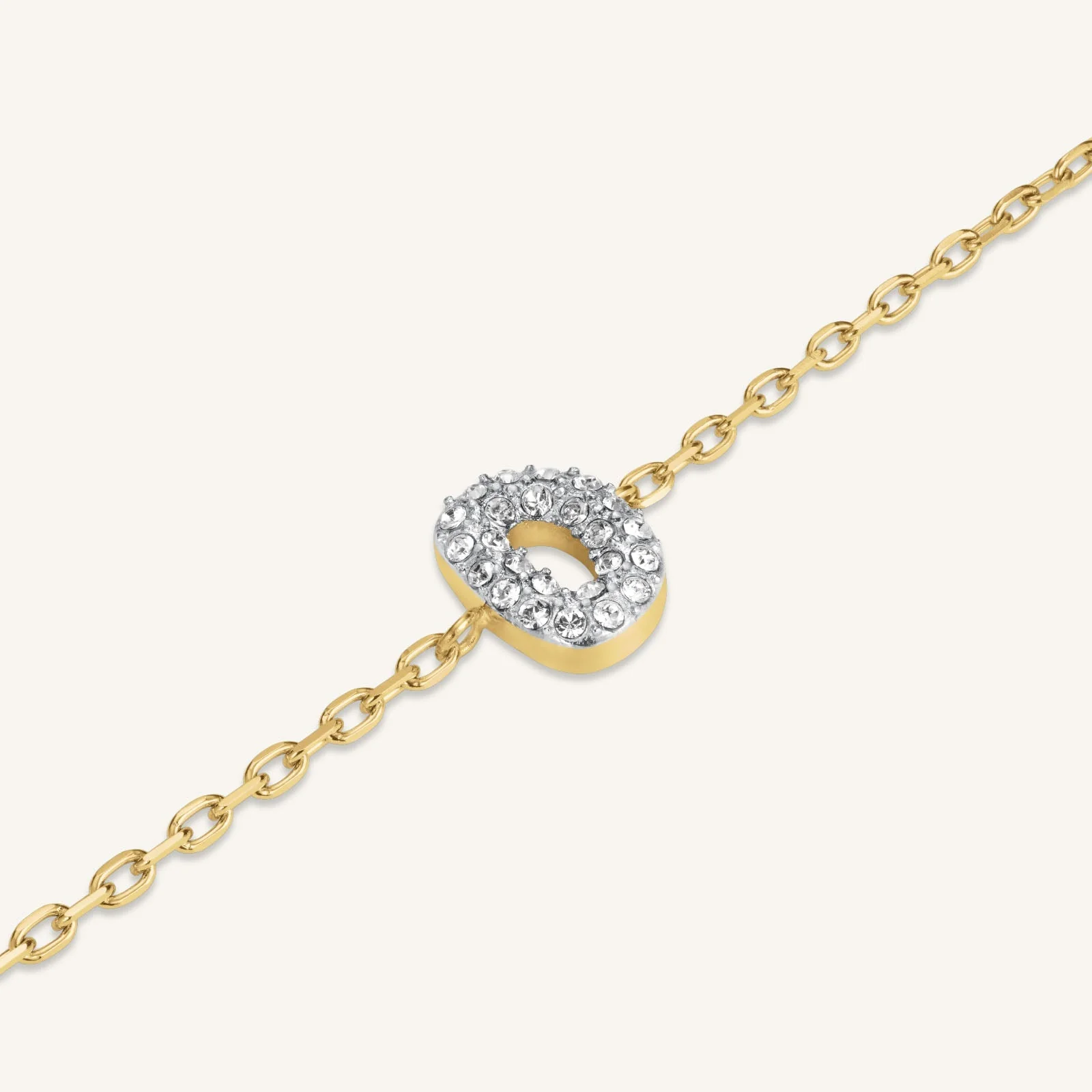 Crystal Letter D Bracelet - Image 3