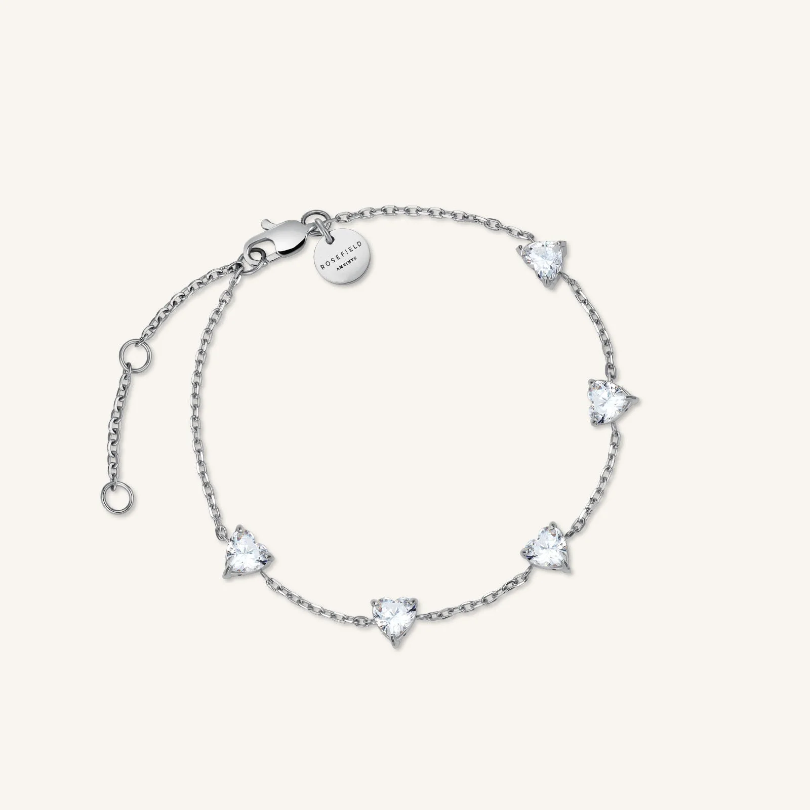 Row Hearts Bracelet - Image 5