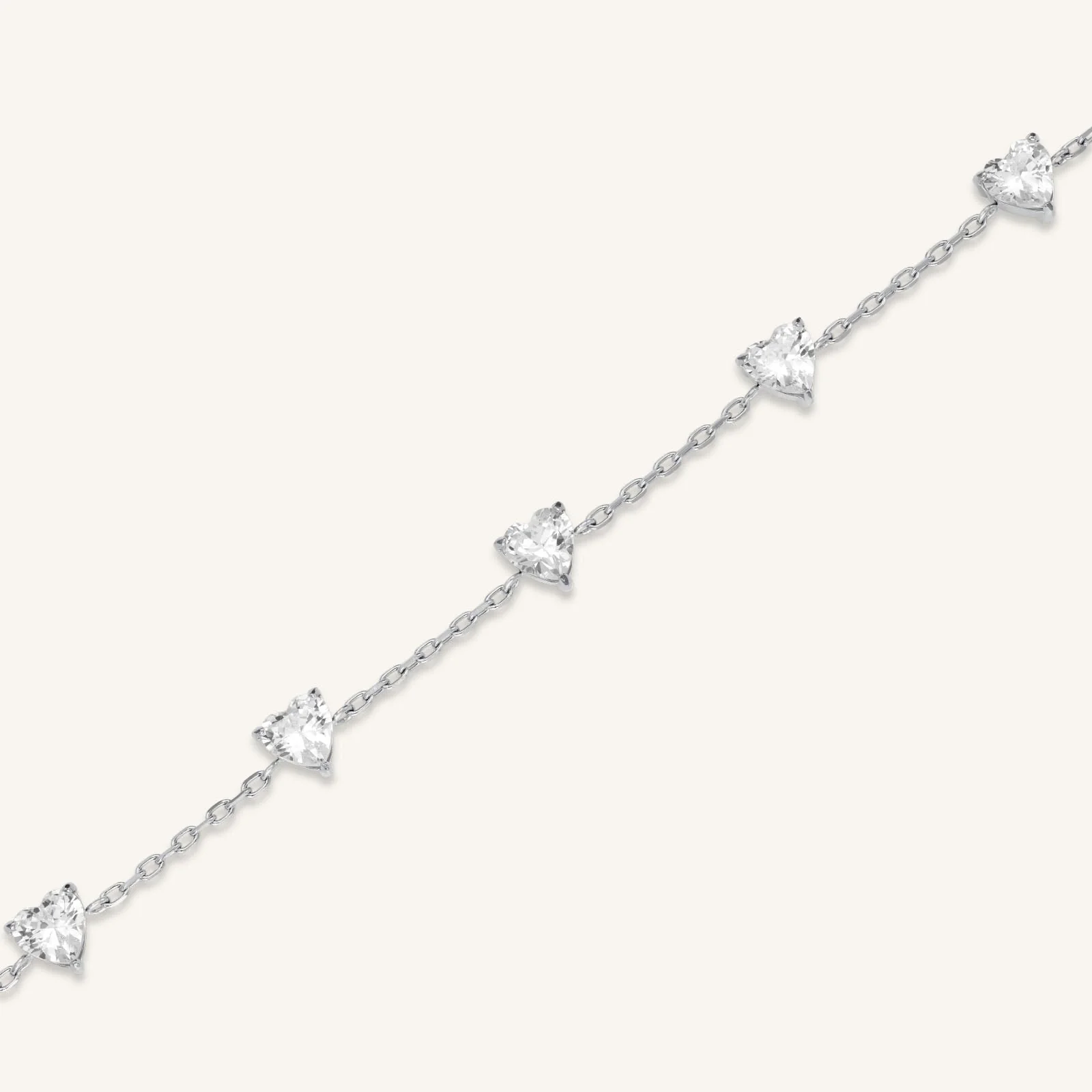Row Hearts Bracelet - Image 7