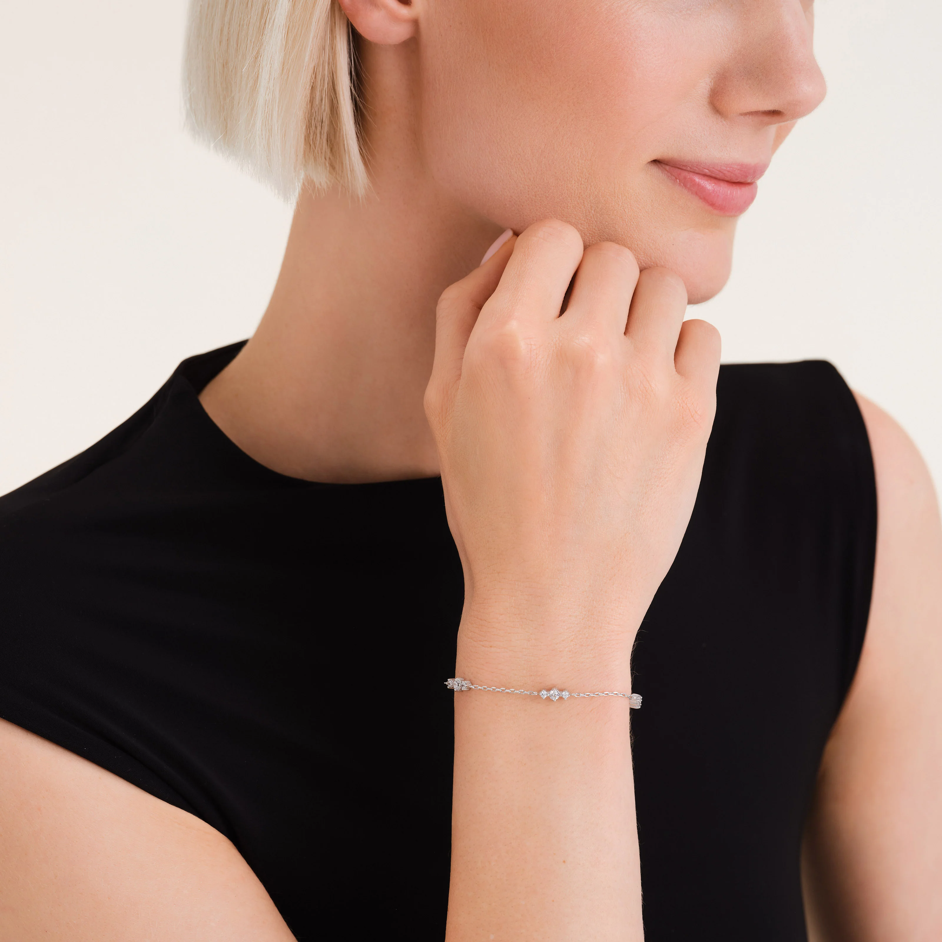 Triple Stones Bracelet - Image 6